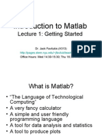 Matlab Lecture 1b