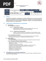 Guia - de - Aprendizaje - Matemática 2024 I