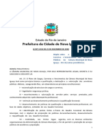 Lei N° 4.914, de 21.12.2020 - Dispõe Sobre o Plano de Cargos, Carreiras e Vencimentos Dos Servidores Públicos Da Câmara Municipal de NI