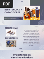 Resistencias Y Capacitores: Electronica Digital