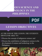 Indigenous Science and Technology in The Philippines