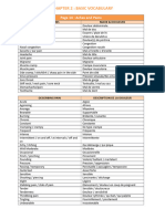 Chapter 2 - Basic Vocabulary