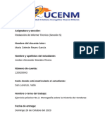 Ejercicio PR Ctico No.2 Monograf A Sobre La Historia de Honduras