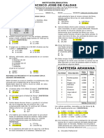 BIMESTRAL Matematicas 6° - 1P-1