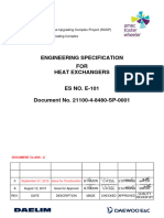 21100-4-8480-SP-0001 - 0 - Heat Exchangers (E-101)