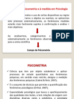 Conceito e História Da Psicometria e Dos Testes Psicológicos