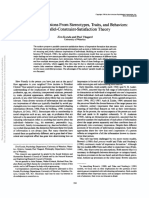 Forming Impressions From Stereotypes, Traits, and Behaviors: A Parallel-Constraint-Satisfaction Theory