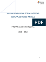 Movimiento Nacional Por La Diversidad Cultural de México (MNDCM)