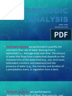 Hydrologic Analysis