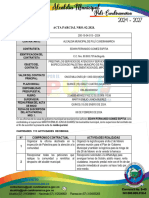 Forma. Acta Pago Parcial.