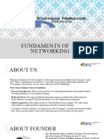 Fundaments of Networking