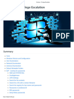 Windows Privilege Escalation