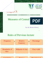 Chapter 3 Mean, Mode, Median Wanted