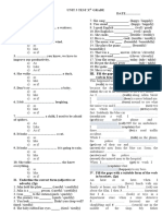 Unit 3 Test