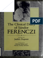 Sándor Ferenczi, Judith Dupont (Editor) - The Clinical Diary of Sándor Ferenczi-Harvard University Press (1988)