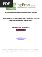 This Document Is Discoverable and Free To Researchers Across The Globe Due To The Work of Agecon Search