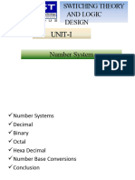 Unit-1 (STLD) Lecture 1