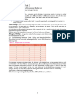 Unit 3: Theory of Consumer Behavior 3.1