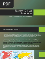 L1 - Séance 10 - Frontières