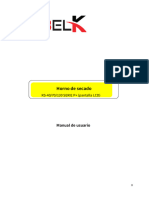 Manual de Uso Esterilizador Rebelk RS-P Esañol+