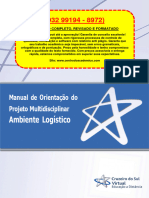 Resolução - (032 99194 - 8972) - Pim - Projeto Integrado Multidisciplinar - Ambiente Logístico