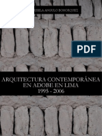 Arquitectura Contemporanea en Adobe en Lima