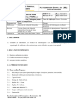 Pop 85 Preparo Mesa Cirurgica para Parto Transpelvico