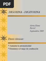 Digoxina Digitoxina