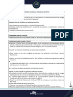 Conexion Al Servicio de Energia Electrica