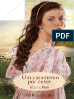 01 The Braydens - Um Casamento Por Um Deve