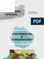 MAYORDOMÍA INTEGRAL - Presentación