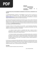 Solicitud de Celeridad de Procedimiento - Protección Al Consumidor - INDECOPI