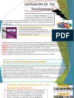 Clasificación en Los Bioelementos