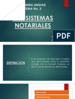 Primera Unidad Tema 3 Sistemas Notariales