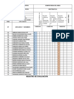 Registro de Evaluacion 2023