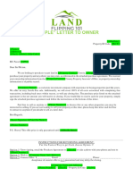 2 Page Blind Offer Letter Sample v3