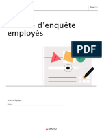 Employee Survey Template FR