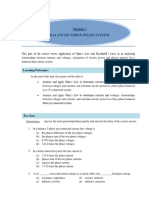 Balanced Three-Phase System: Learning Outcomes