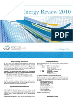 EIA Annual Energy Review 2010