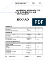 Document Numbering Standard For Projects, Engineering and Metallurgy