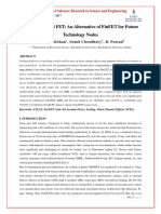 Gate All Around Fet: An Alternative of Finfet For Future Technology Nodes