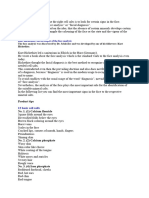 Cell Salts Facial Diagnosis