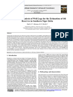 Petrophysical Analysis of Well Logs For