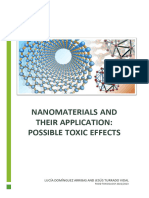 Nanomaterials and Their Application Possible Toxic Effects