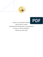 Bases Concurso Público Director (A) Cesfam Pozo Almonte Enero 2024