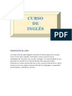 Curso Ingles Presentación