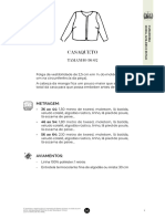 Casaqueto Guia de Montagem e Margem de Costura Assinatura Moda Moldes e Estilo