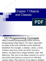 Chapter 7 Objects and Classes