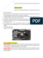 Microscopic Examination of Stool: LECTURE 4 (2022-2023)