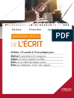 Les Fiches Outils de L - Écrit Colombier Agathe - Point Viviane - Faure Eric Eyrolles F83344555489f0979a